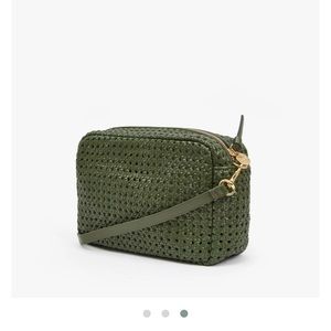 Clare V army rattan Marisol